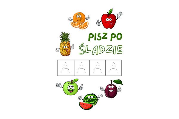 27 kart aktywności - alfabet