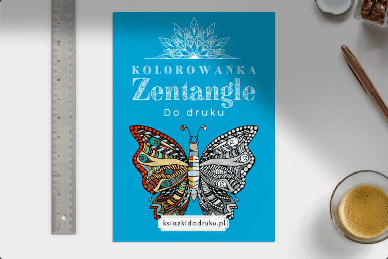 Kolorowanka antystresowa Zentangle
