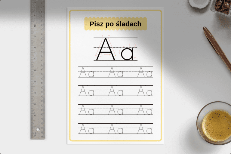 zeszyt do nauki pisania do druku