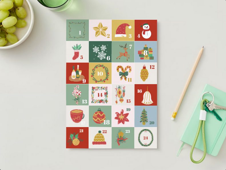 Kalendarz adwentowy do druku kalendarz adwentowy do druku