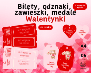 Walentynki do druku