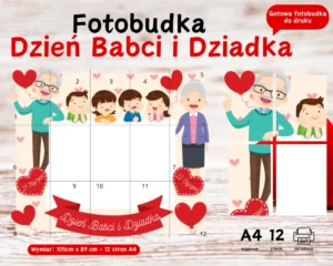 Fotobudka Dzień Babci i Dziadka