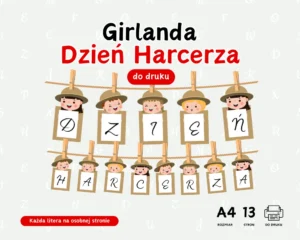 Girlanda Dzień Harcerza