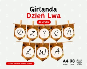 girlanda dzień Lwa