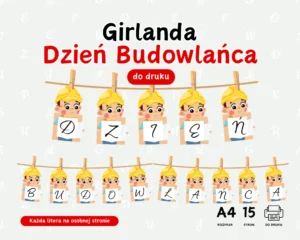 Girlanda Dzień Budowlańca