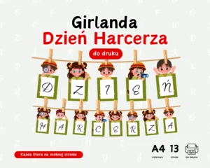 Girlanda Dzień Harcerza