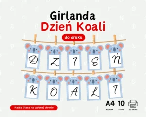 Girlanda Dzień Koali