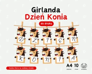 Girlanda Dzień Konia