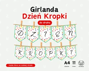 Girlanda Dzień Kropki