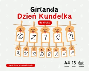 Girlanda Dzień Kundelka