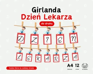 Girlanda Dzień Lekarza