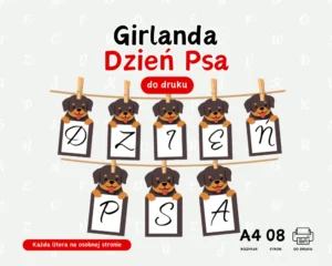 Girlanda Dzień Psa