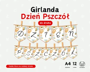 Girlanda Dzień Pszczół