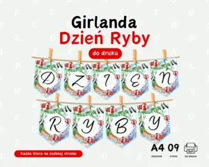 Girlanda Dzień Ryby