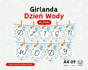 Girlanda Dzień Wody