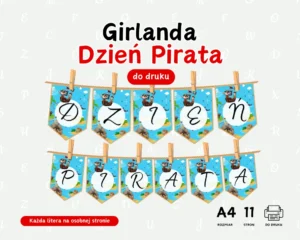 Girlanda Dzień Pirata
