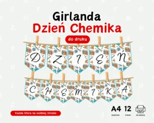 Girlanda Dzień Chemika
