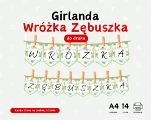 Girlanda Wróżka Zębuszka