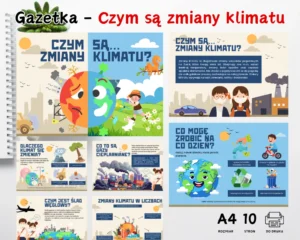 Czym są zmiany klimatu - gazetka