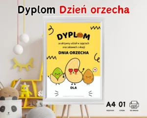 Dyplom Dzień orzecha