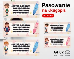 Pasowanie na długopis dla uczennicy i ucznia