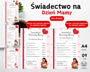 Świadectwo na Dzień Mamy