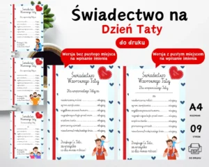 Świadectwo na Dzień Taty