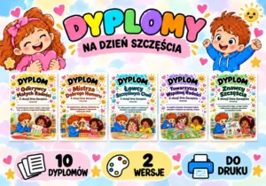 Dyplomy na Dzień szczęścia