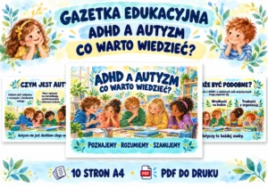 Gazetka - ADHD a autyzm – co warto wiedzieć