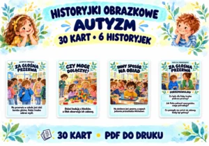 Historyjki obrazkowe – autyzm
